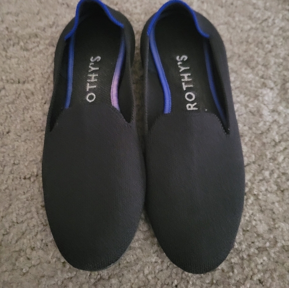 Rothy's Black Loafer Size 6.5 - Picture 1 of 8